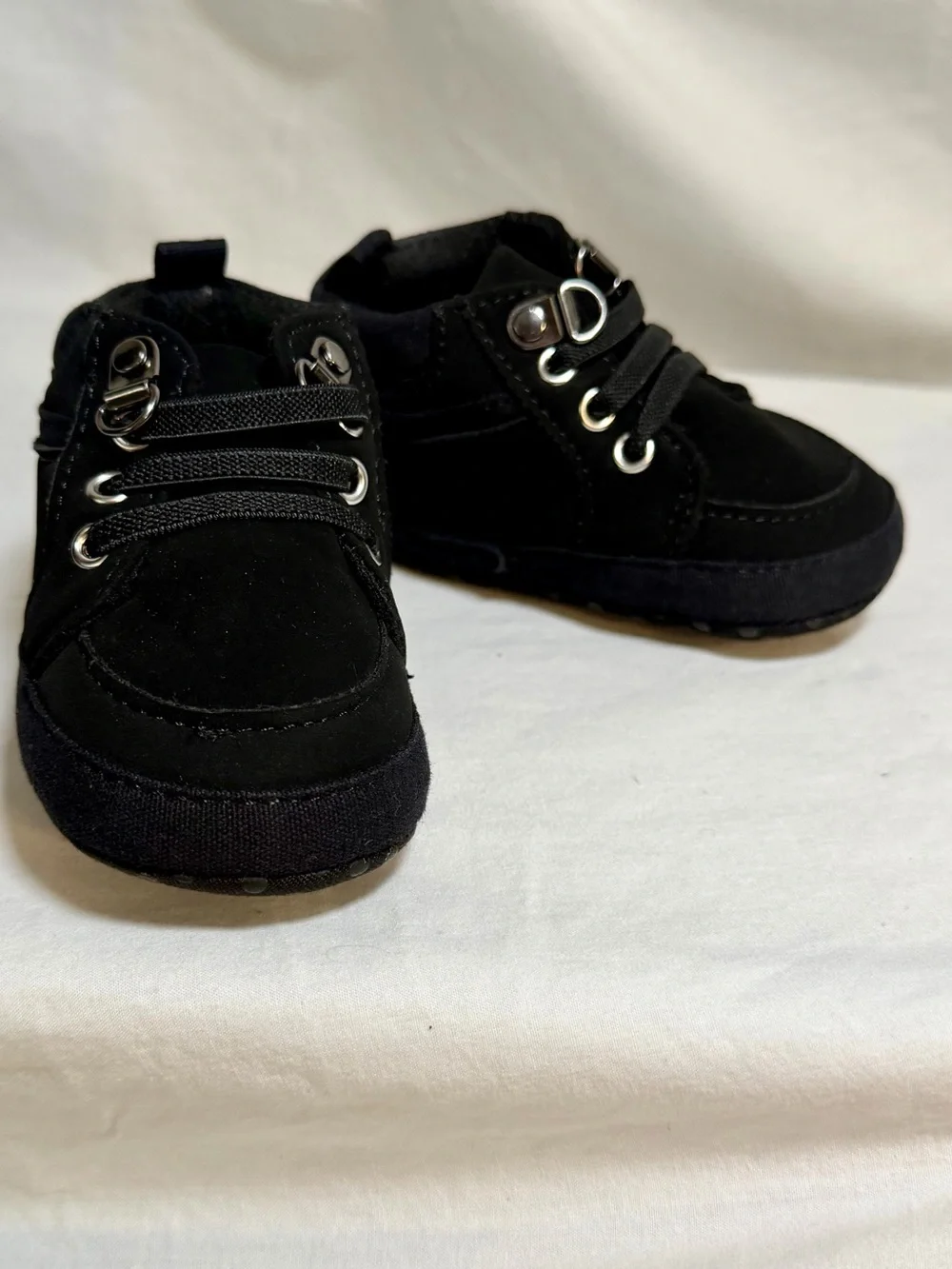Infant Black Slip-on Shoe